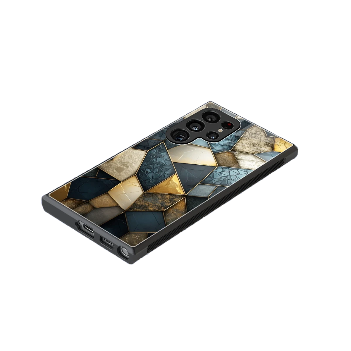 Celestial Stone stylish phone case for samsung galaxy s24 ultra | glossy glass and slim fit