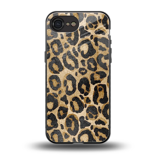 Cheetah Chic back phone cover | glass case for iphone 16e