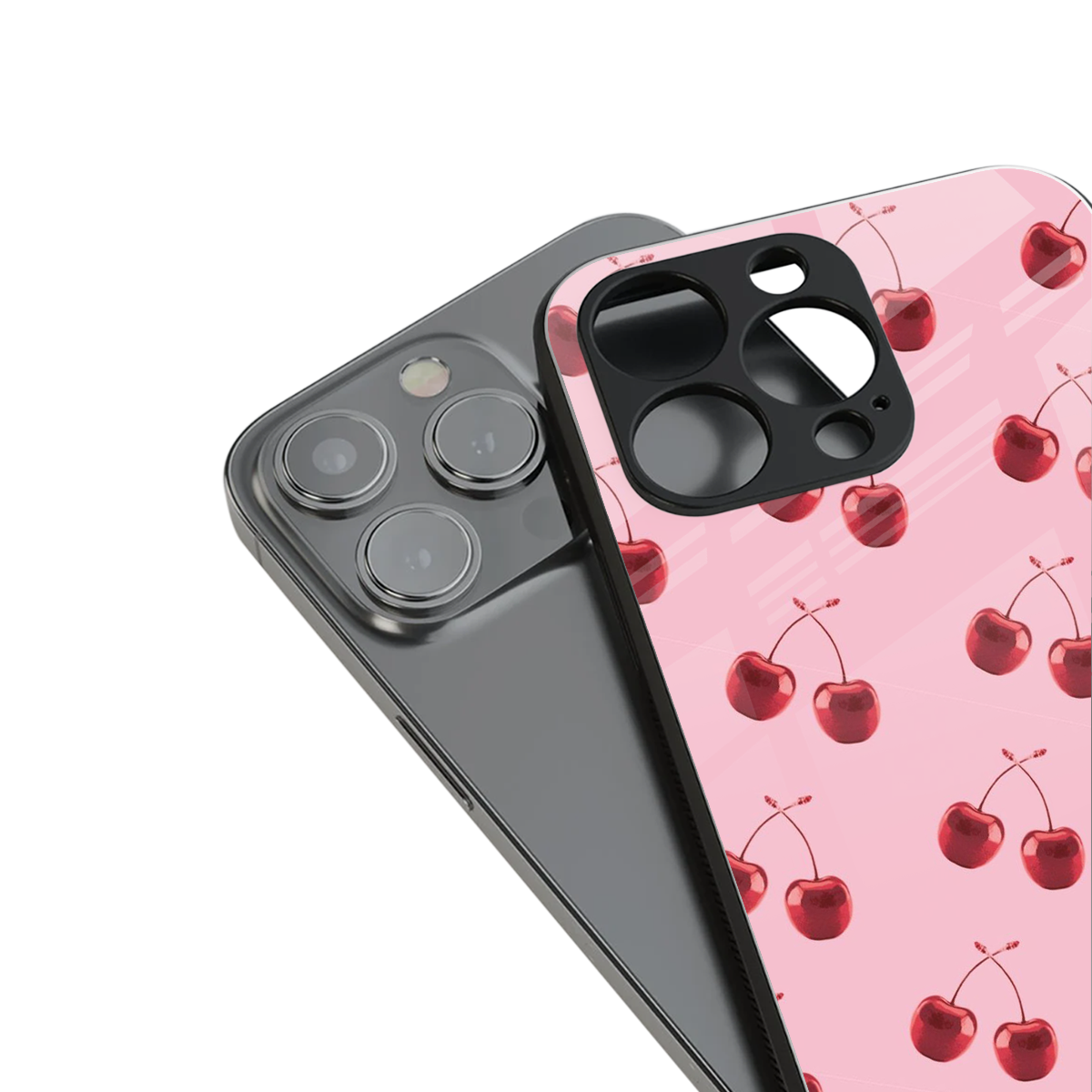 Cherries Phone Case for Iphone 16 | Glass Case