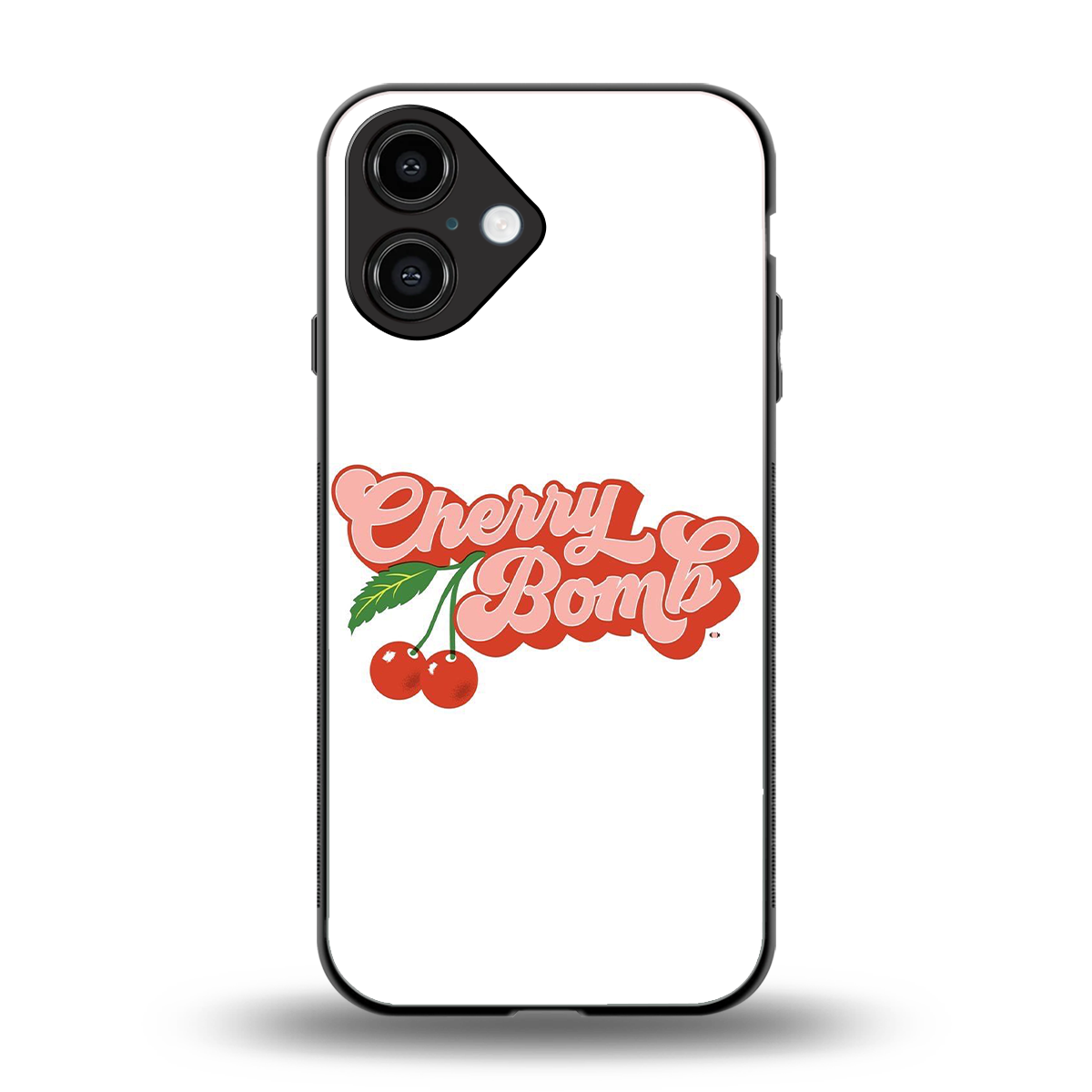 Cherry Bomb Phone Case for Iphone 16 | Glass Case