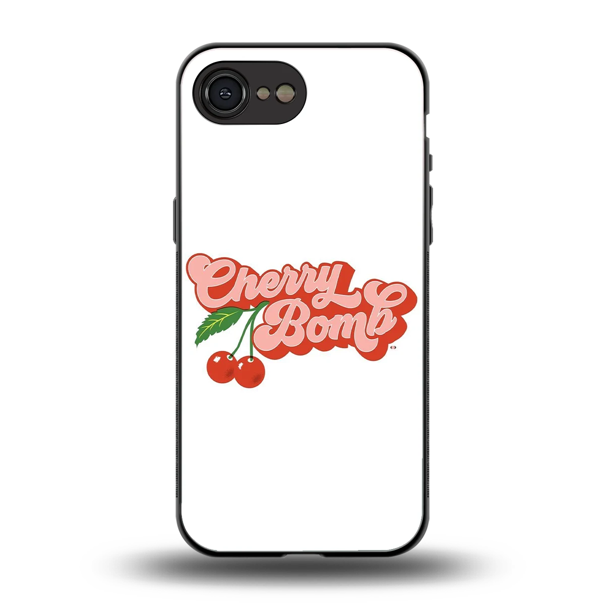 Cherry Bomb back phone cover | glass case for iphone 16e