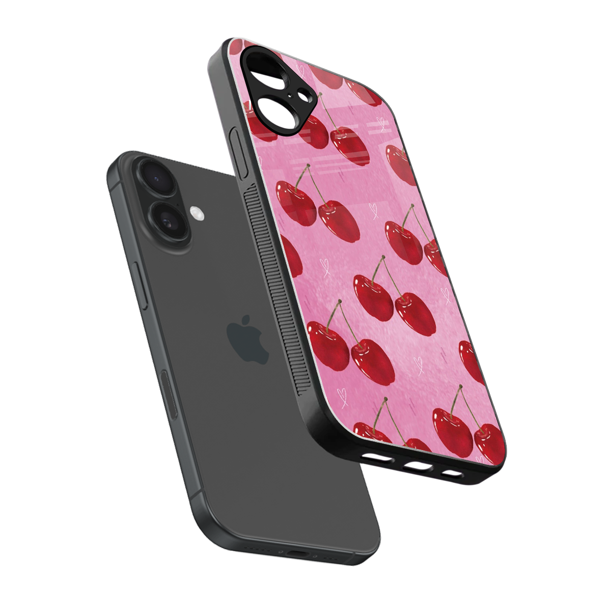 Cherrylicious Phone Case for Iphone 16 | Glass Case