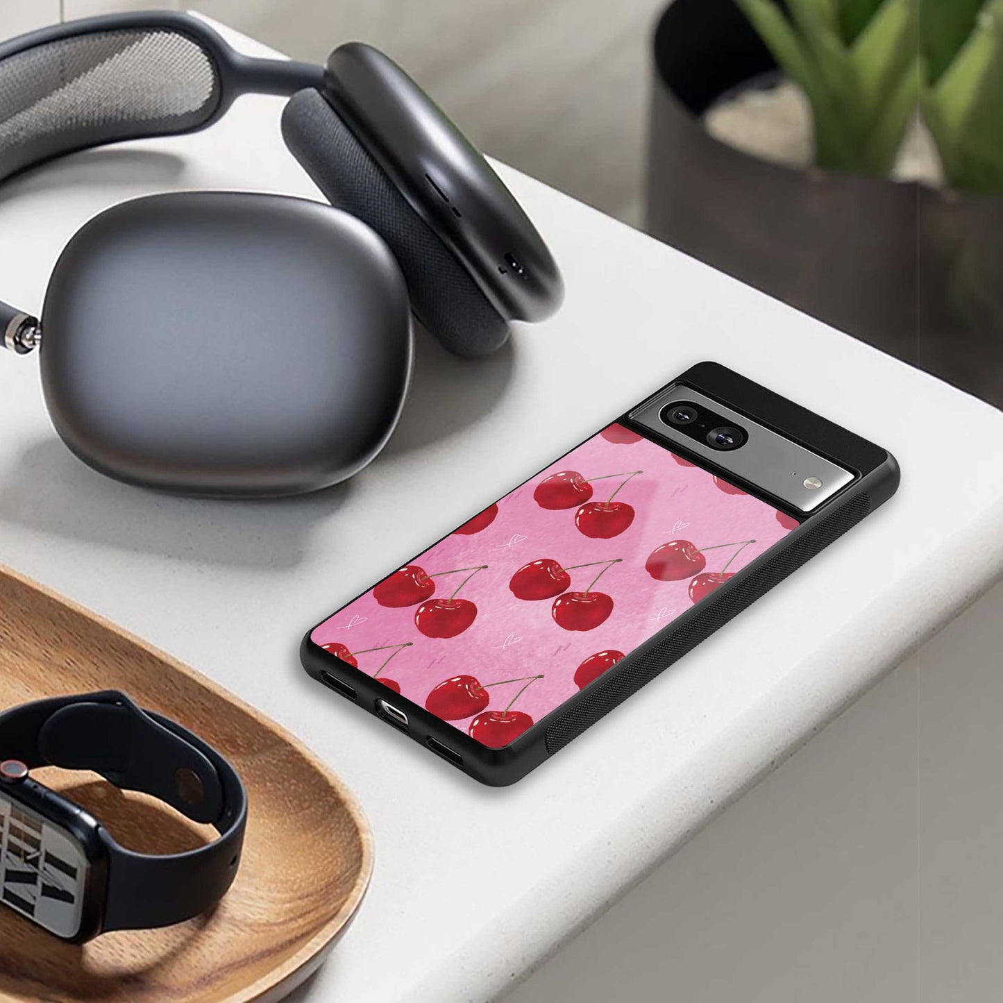 Cherrylicious Phone Case for Iphone 16 | Glass Case