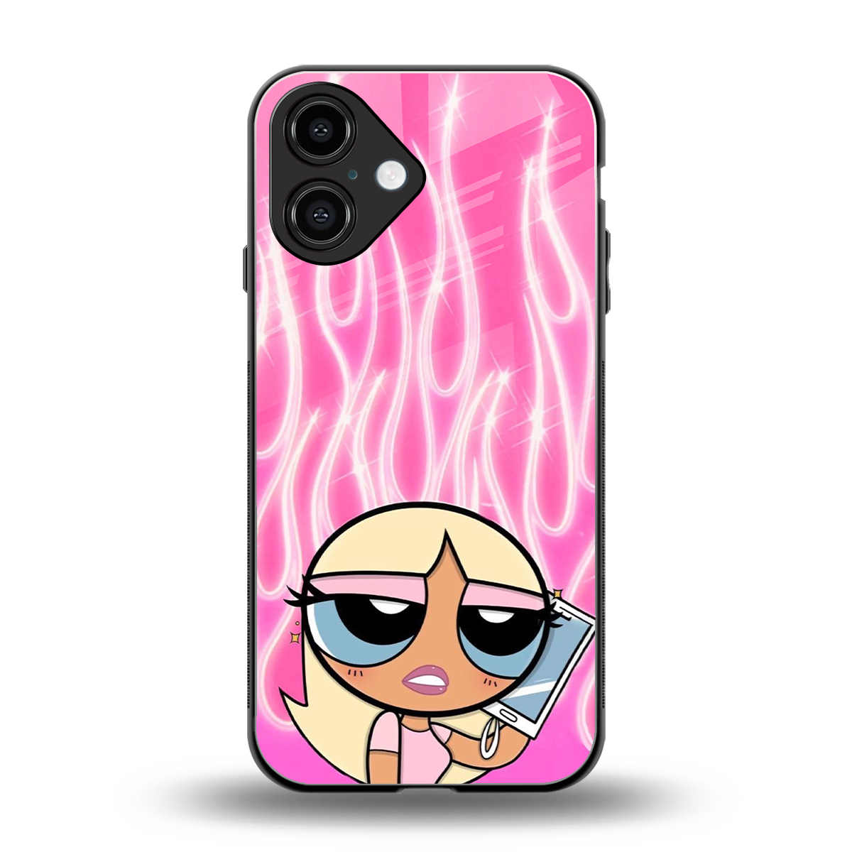 Chic Blaze Phone Case for Iphone 16 | Glass Case