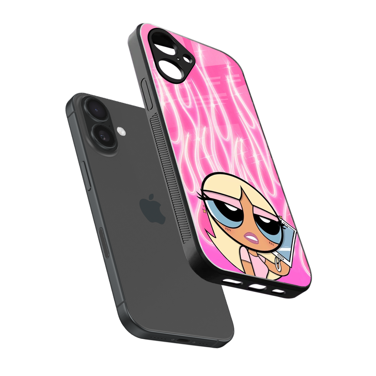 Chic Blaze Phone Case for Iphone 16 | Glass Case