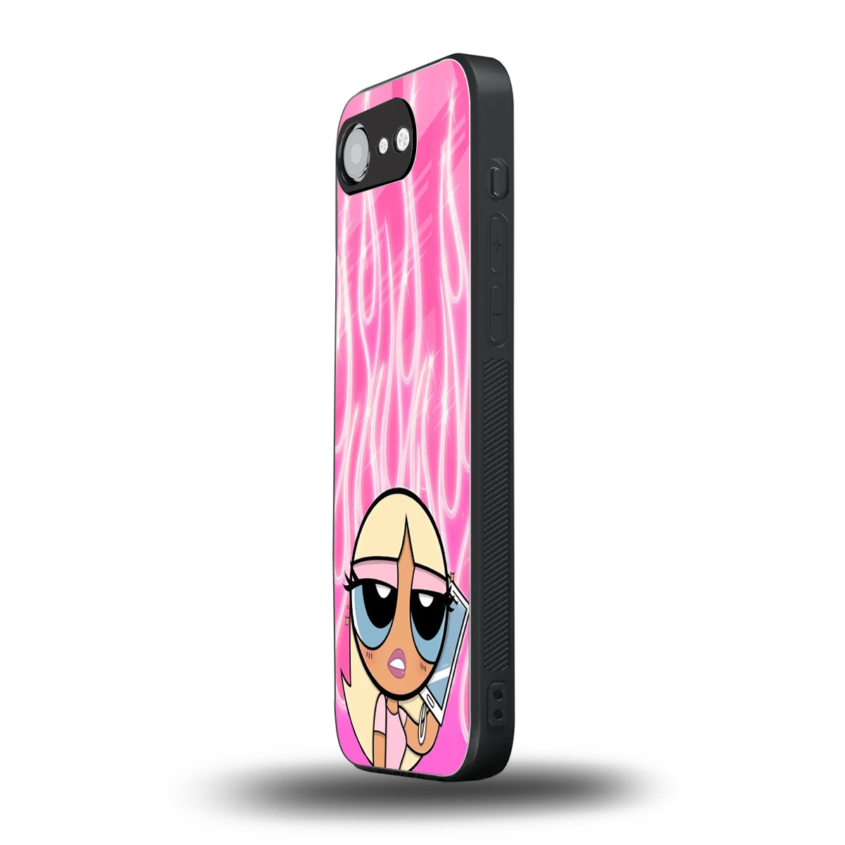 Chic Blaze iphone 16e mobile cover | shockproof glass phone case
