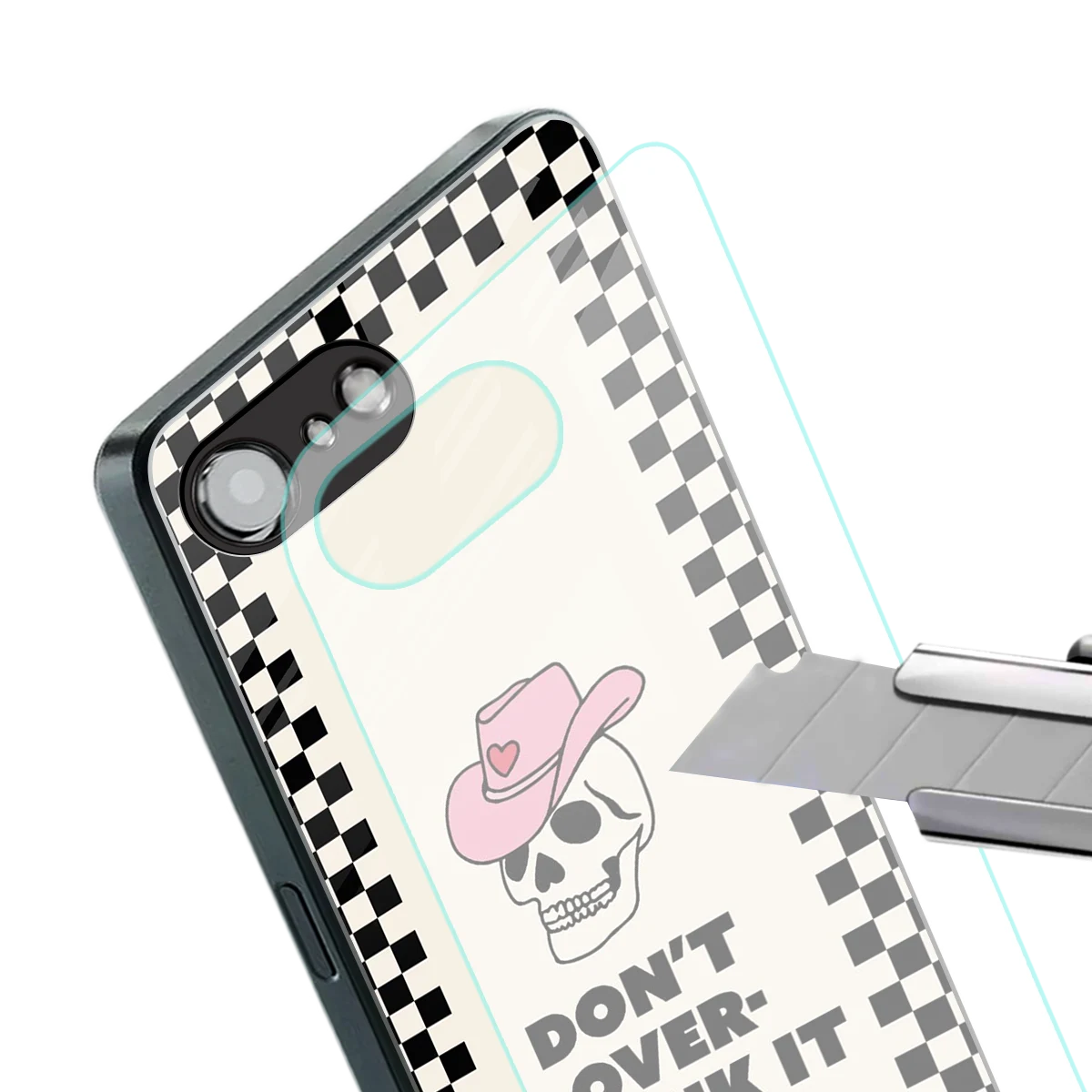 Chill Mode stylish phone case for iphone 16e | glossy glass and slim fit