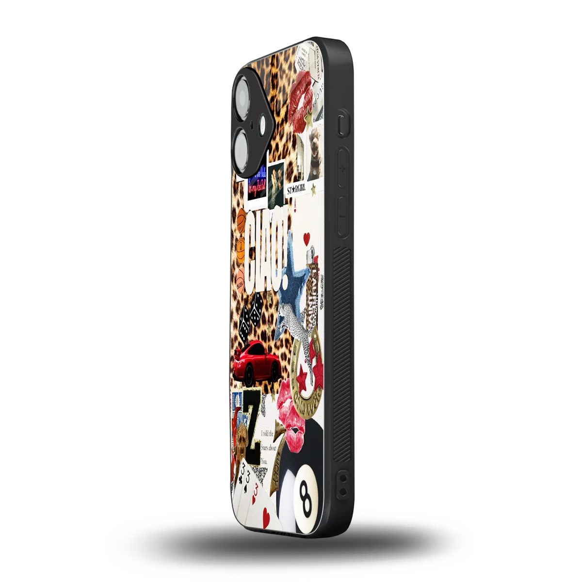 Ciao Luxe iphone 16 plus mobile cover | shockproof glass phone case