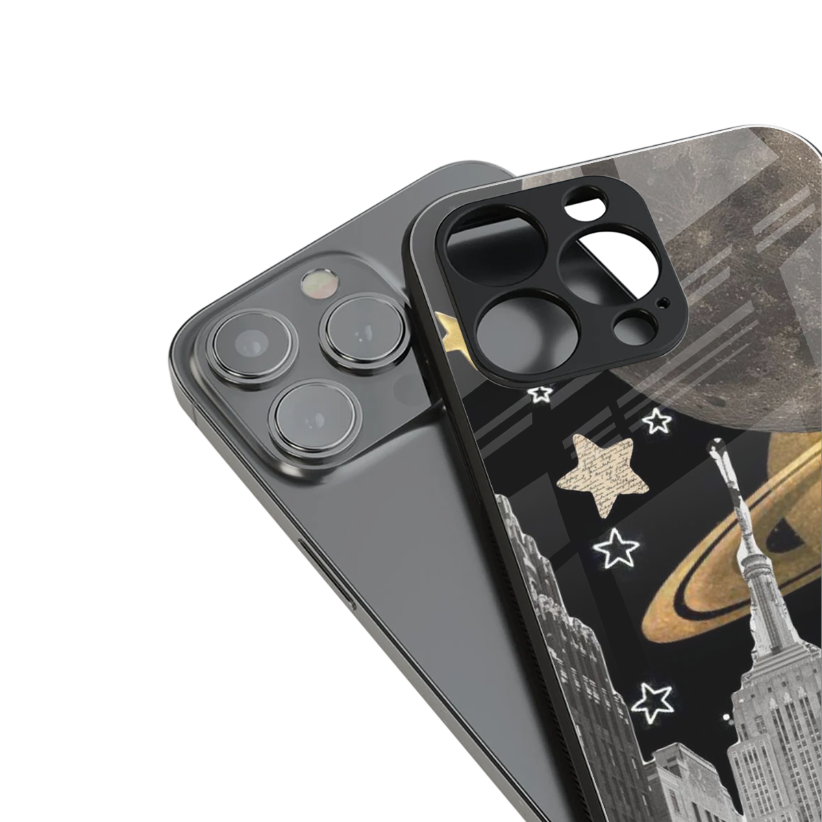 City Cosmos Phone Case for Iphone 16 | Glass Case