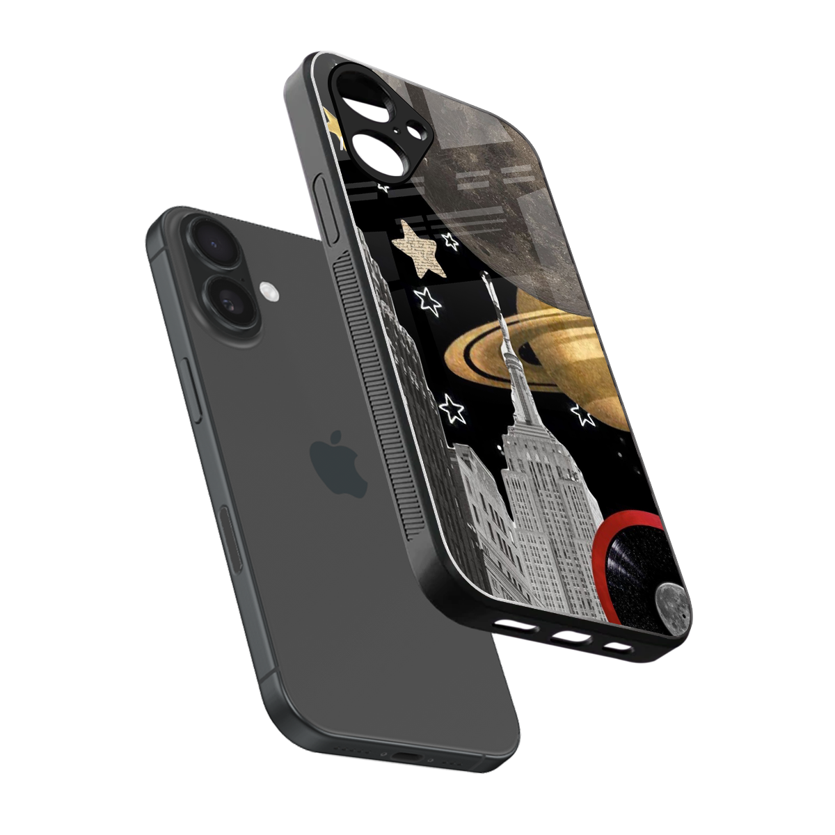 City Cosmos Phone Case for Iphone 16 | Glass Case