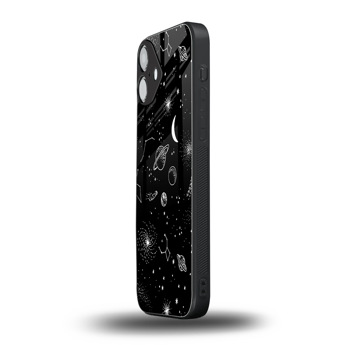Cosmic Dreams iphone 16 plus mobile cover | shockproof glass phone case
