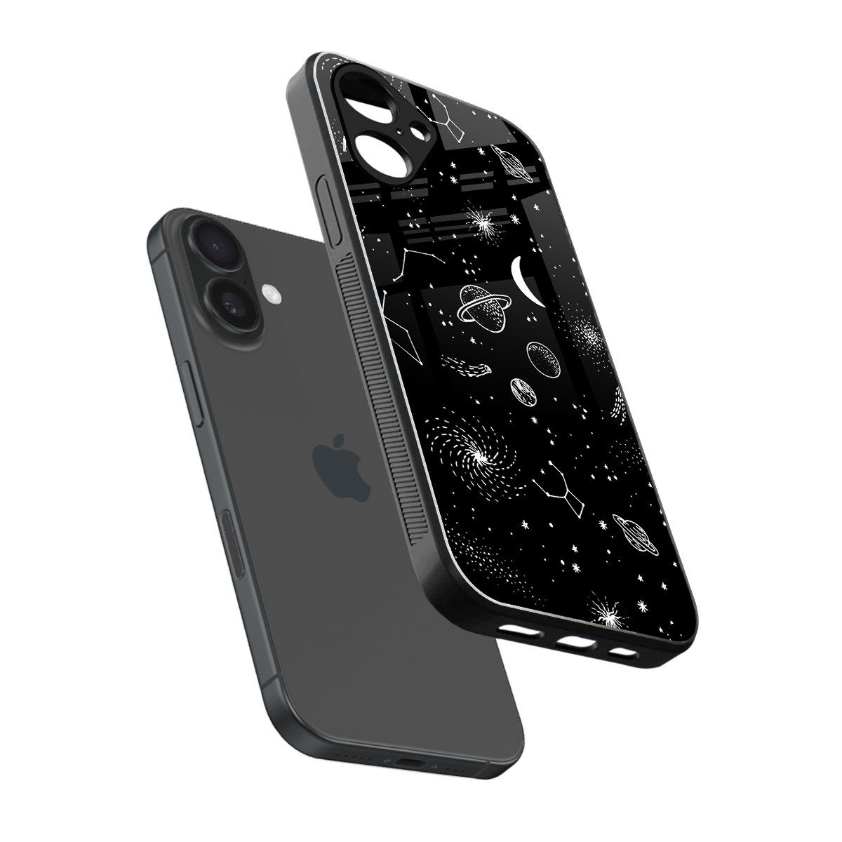Cosmic Dreams Phone Case for Iphone 16 | Glass Case