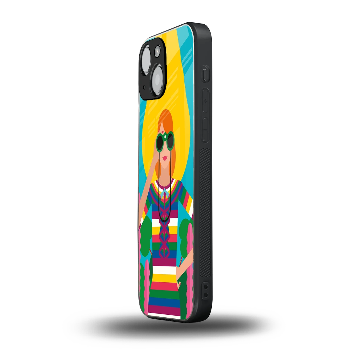 Cosmic Explorer iphone 13 mini mobile cover | shockproof glass phone case