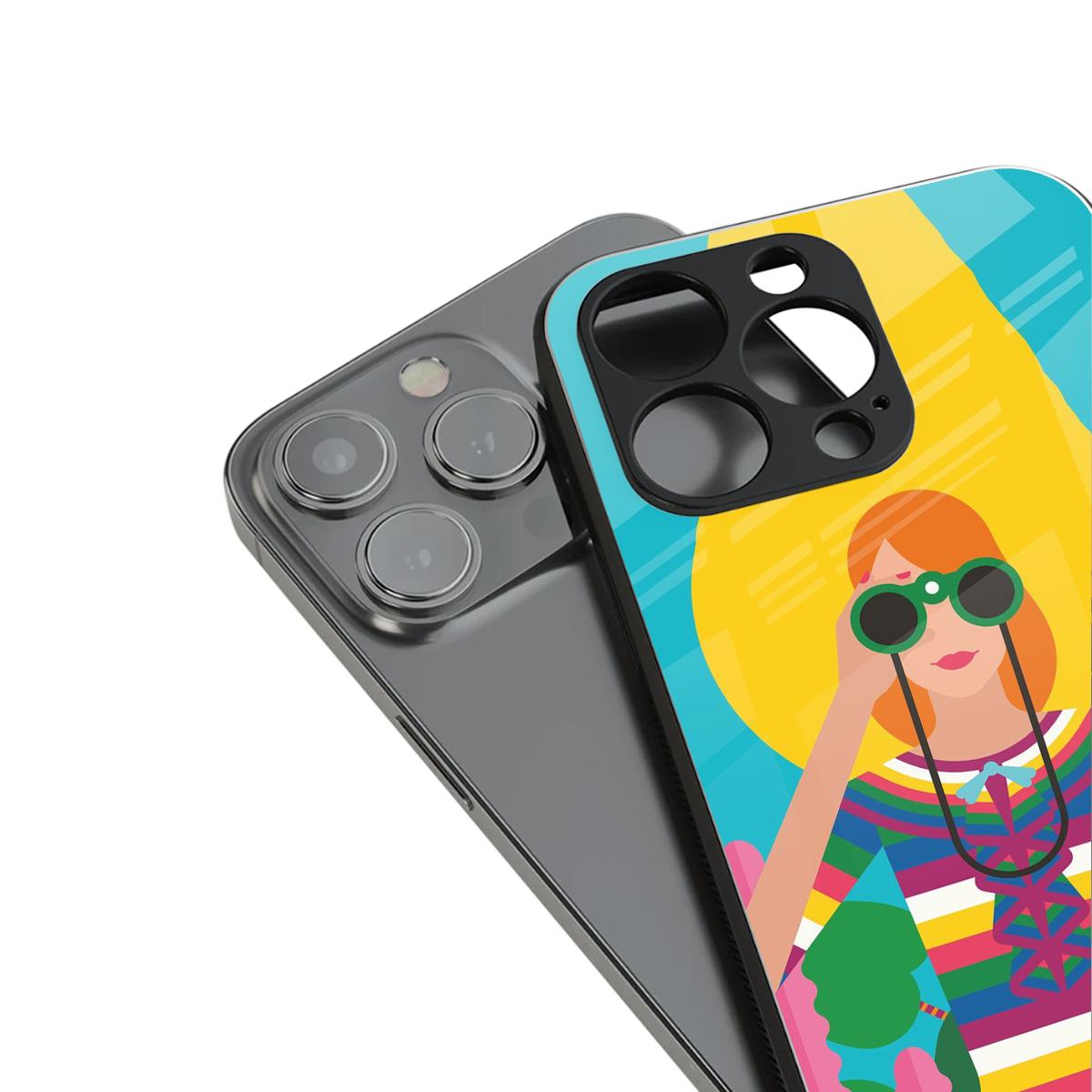 Cosmic Explorer Phone Case for Iphone 16 | Glass Case