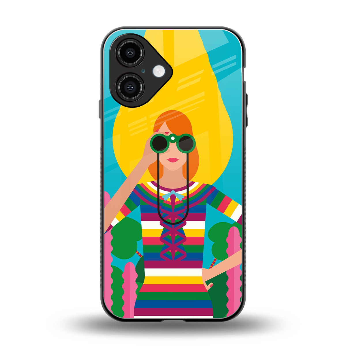 Cosmic Explorer Phone Case for Iphone 16 | Glass Case