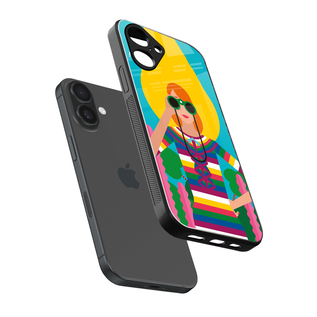 Cosmic Explorer Phone Case for Iphone 16 | Glass Case