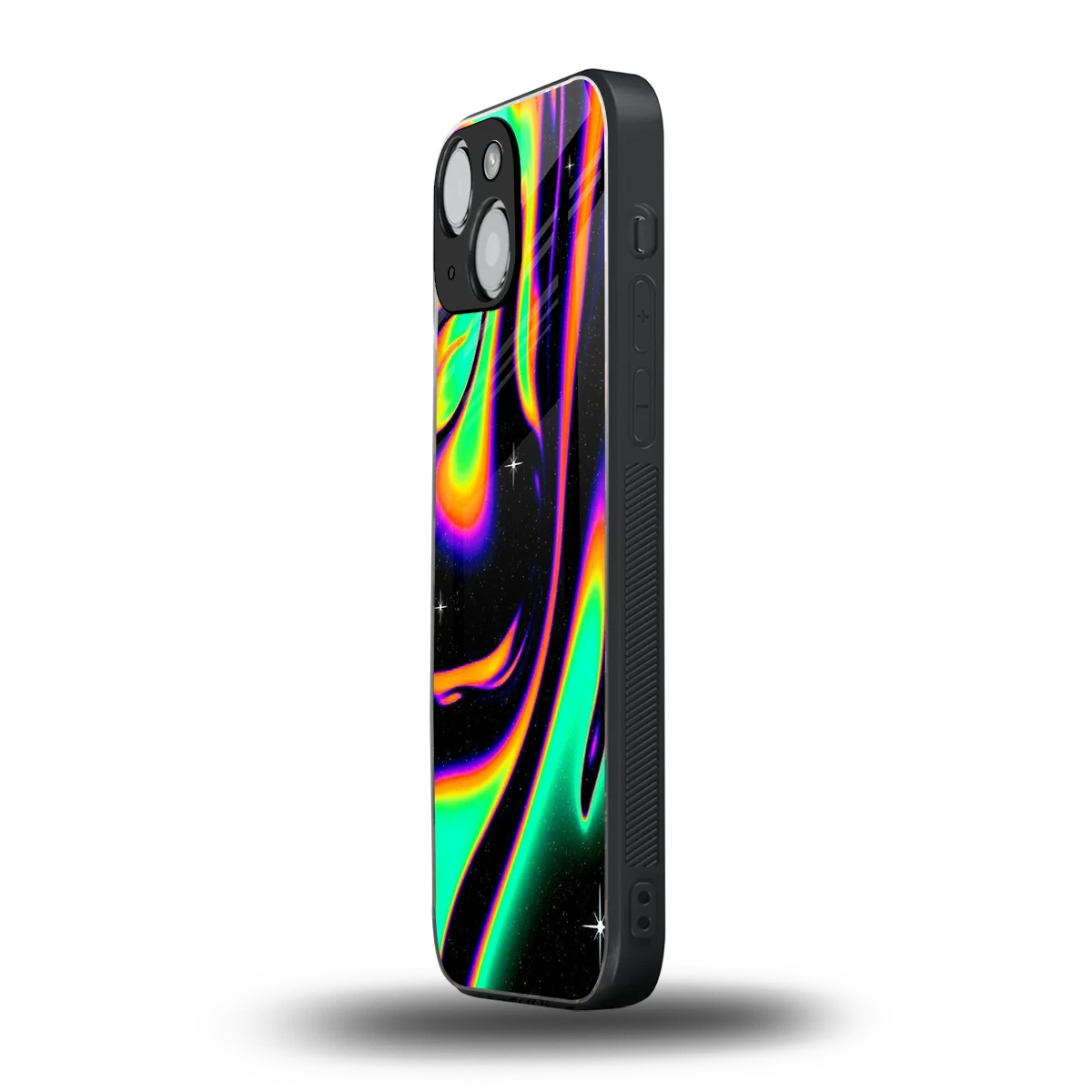 Cosmic Mirage iphone 13 mini mobile cover | shockproof glass phone case