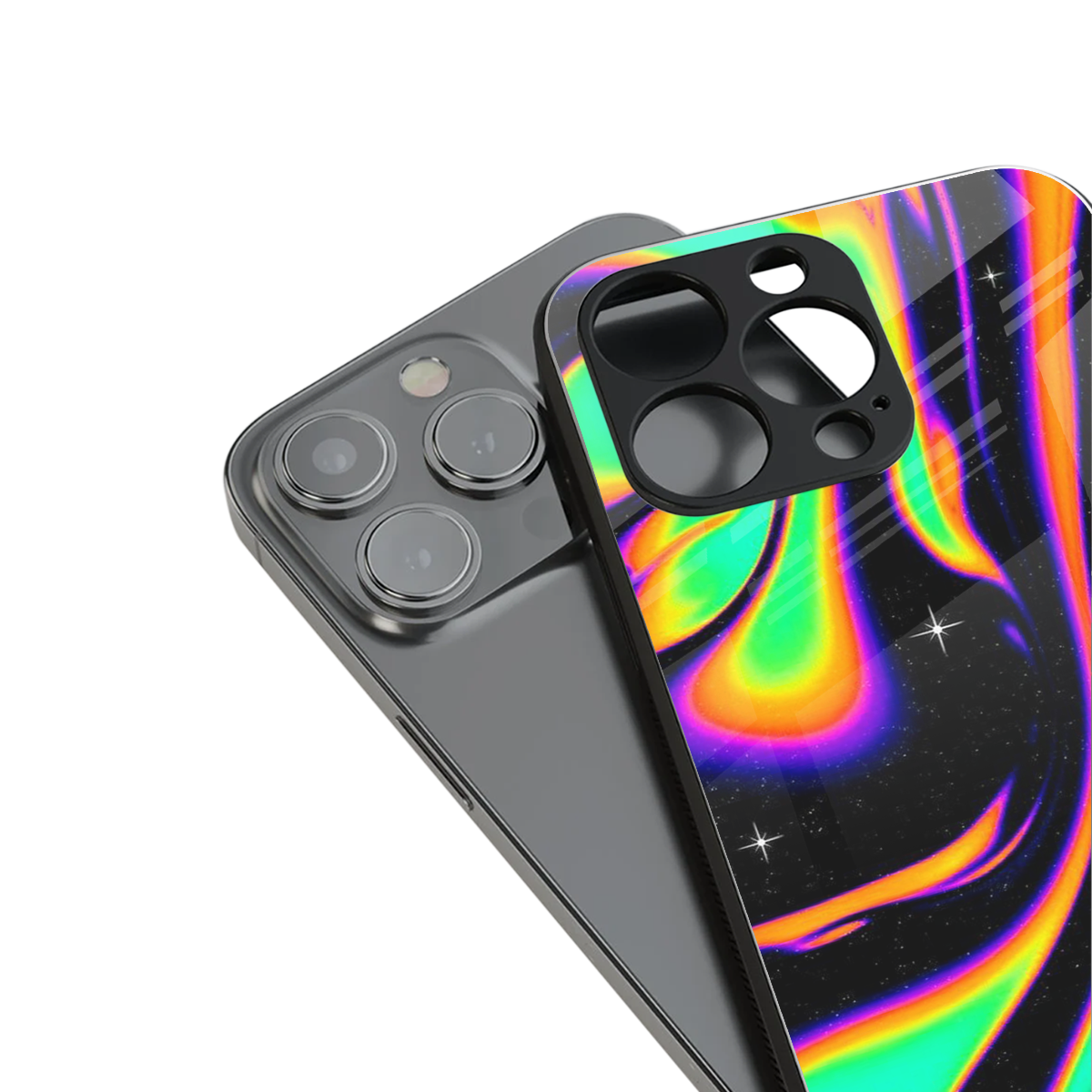 Cosmic Mirage Phone Case for Iphone 16 | Glass Case