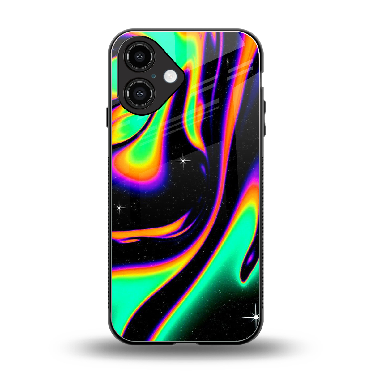 Cosmic Mirage Phone Case for Iphone 16 | Glass Case