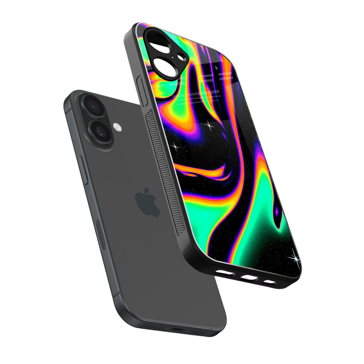 Cosmic Mirage Phone Case for Iphone 16 | Glass Case
