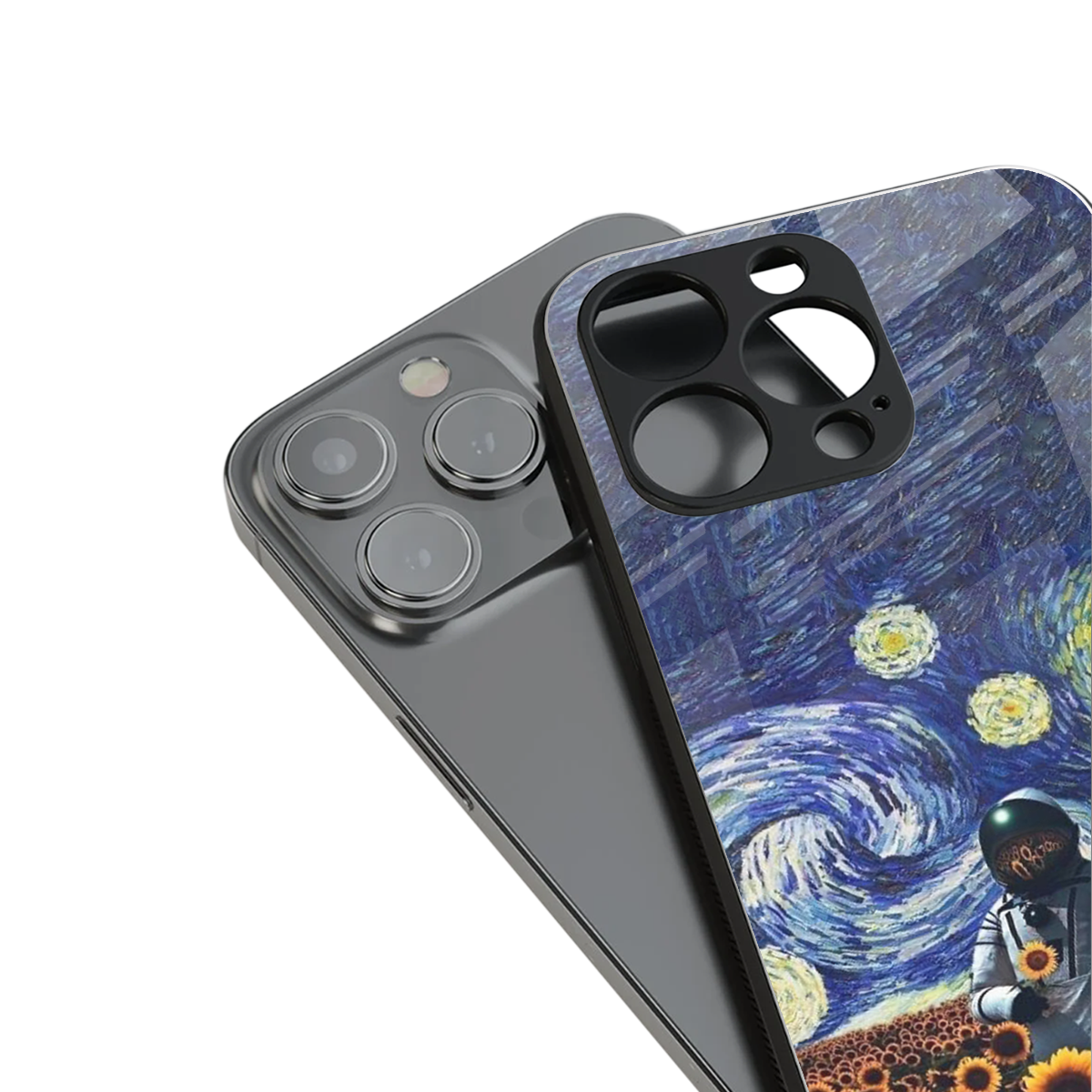 Cosmic Night Phone Case for Iphone 16 | Glass Case