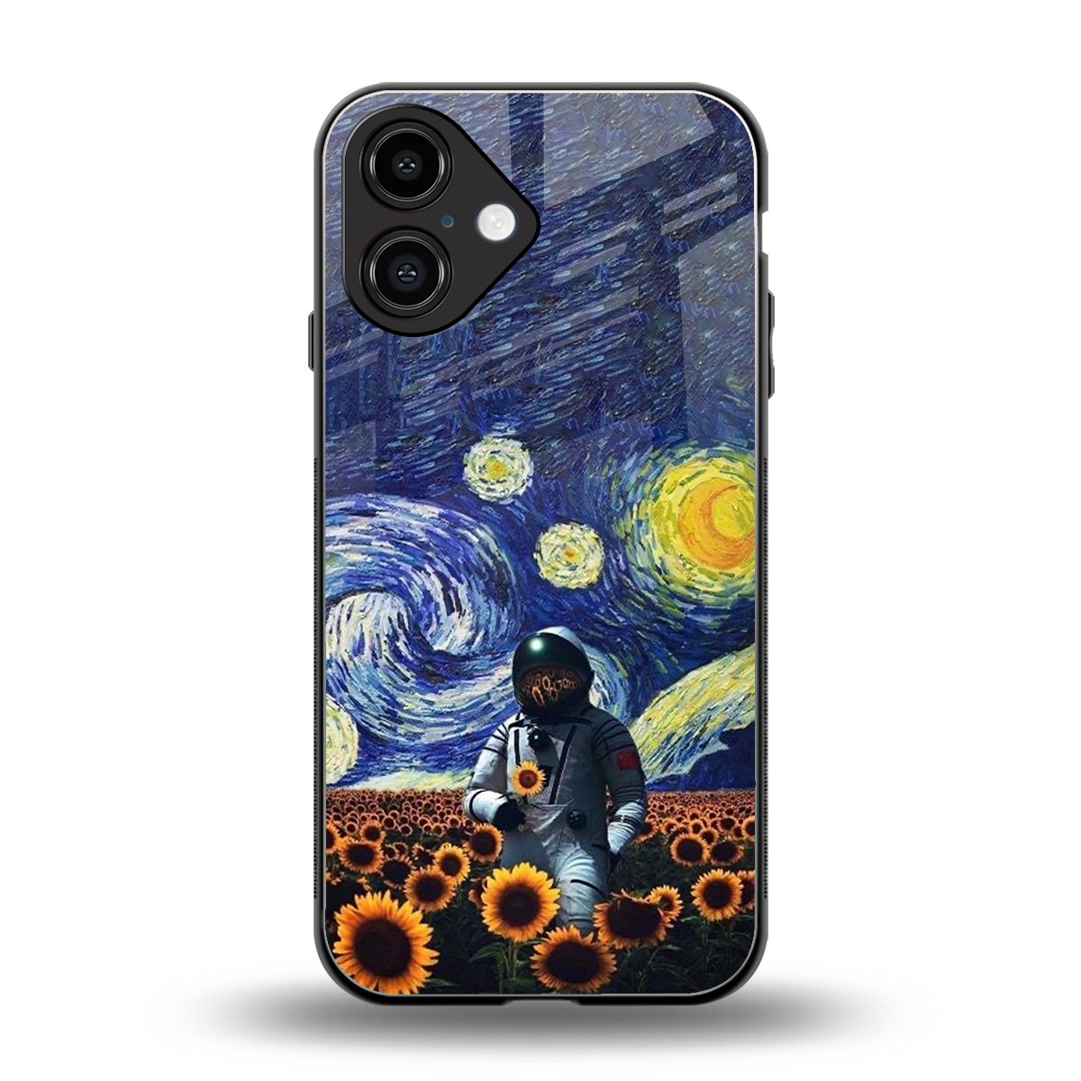 Cosmic Night Phone Case for Iphone 16 | Glass Case