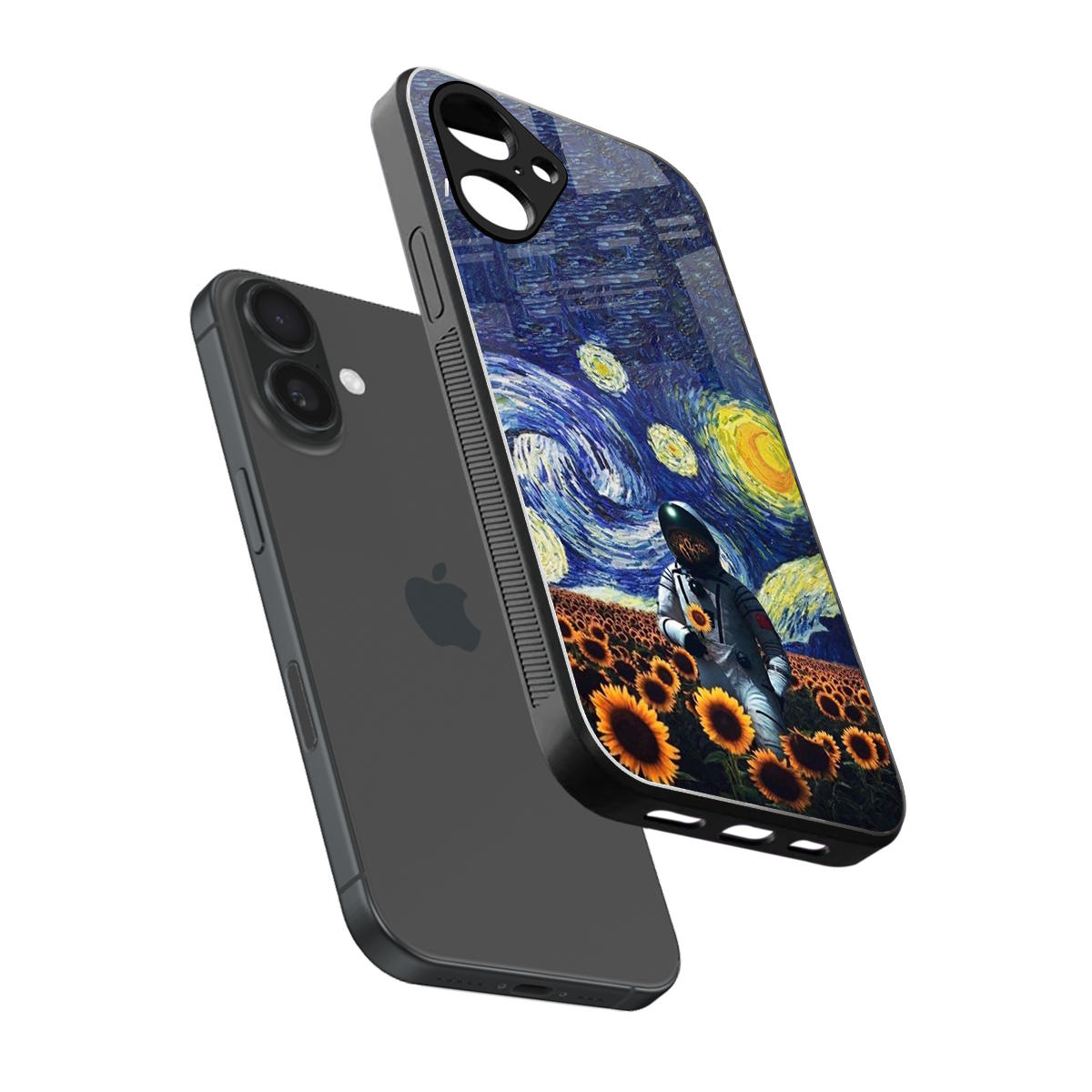 Cosmic Night Phone Case for Iphone 16 | Glass Case