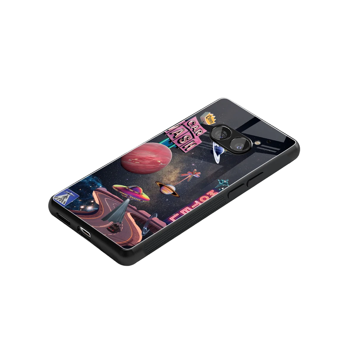 Cosmic Path stylish phone case for nothing phone 2a | glossy glass and slim fit