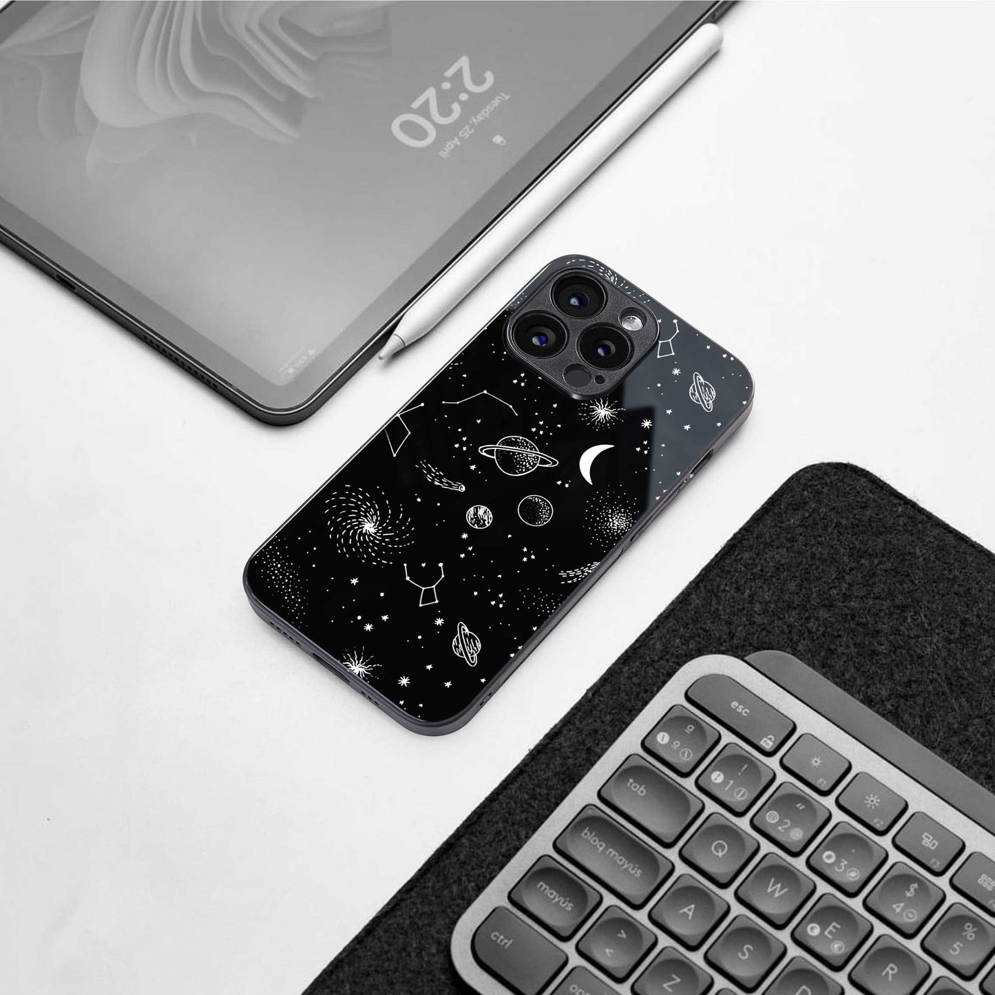 Cosmic Dreams Phone Case for Iphone 16 | Glass Case