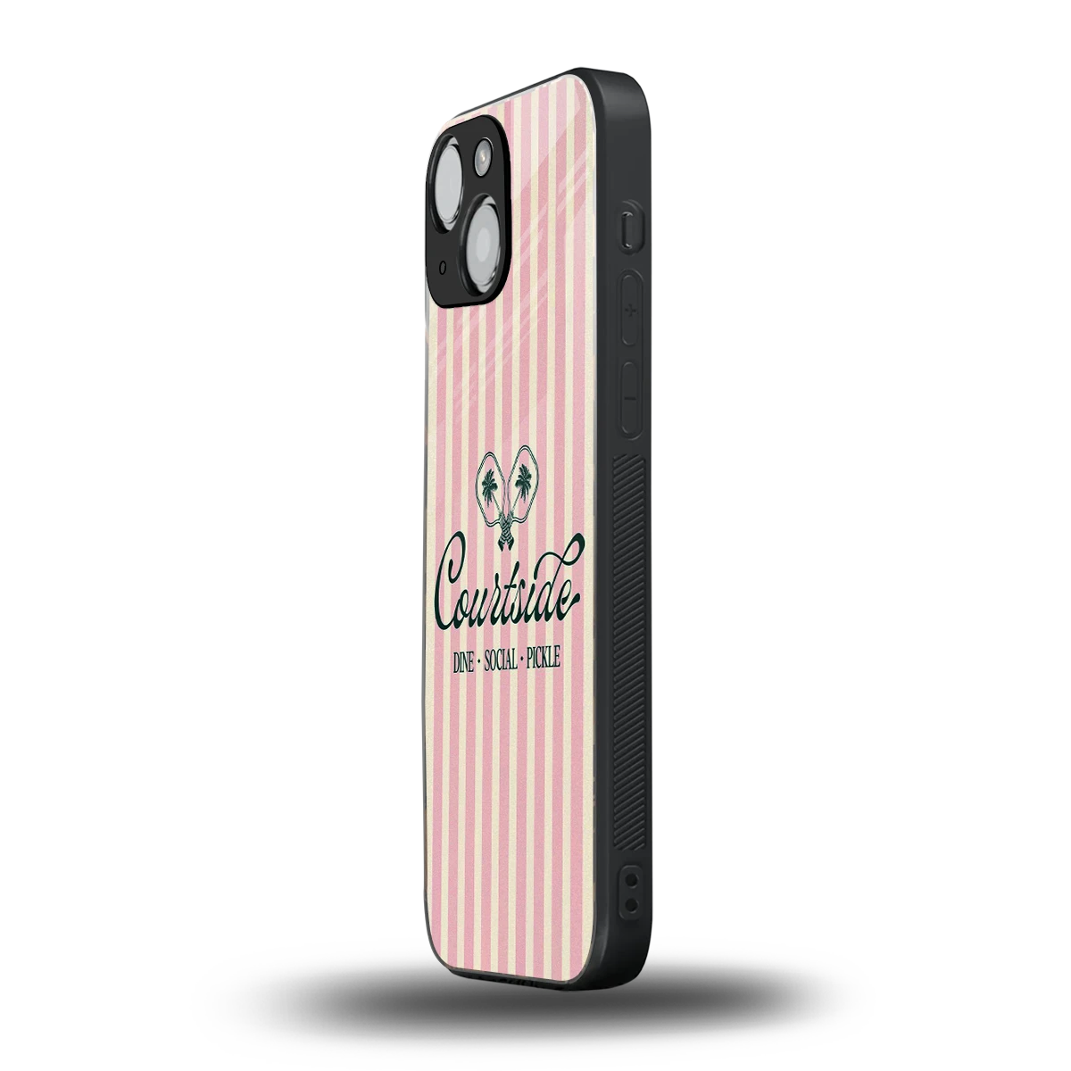 Courtside iphone 13 mini mobile cover | shockproof glass phone case