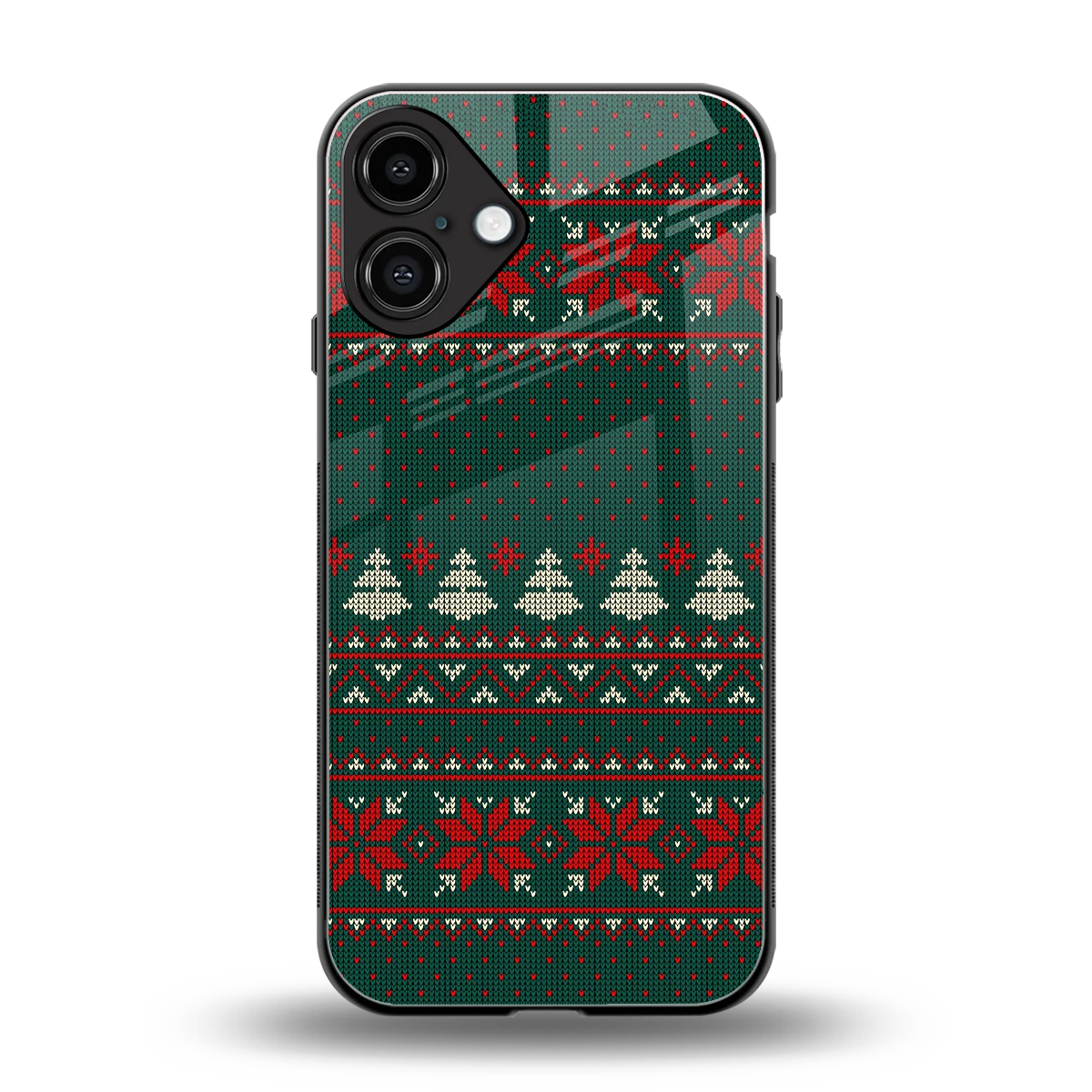 Cozy Cheer back phone cover | glass case for iphone 16 plus
