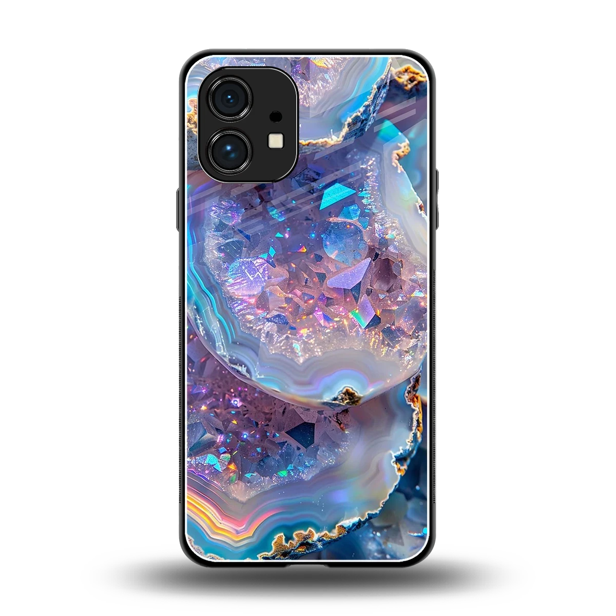 Crystal Veil back phone cover | glass case for nothing phone 1