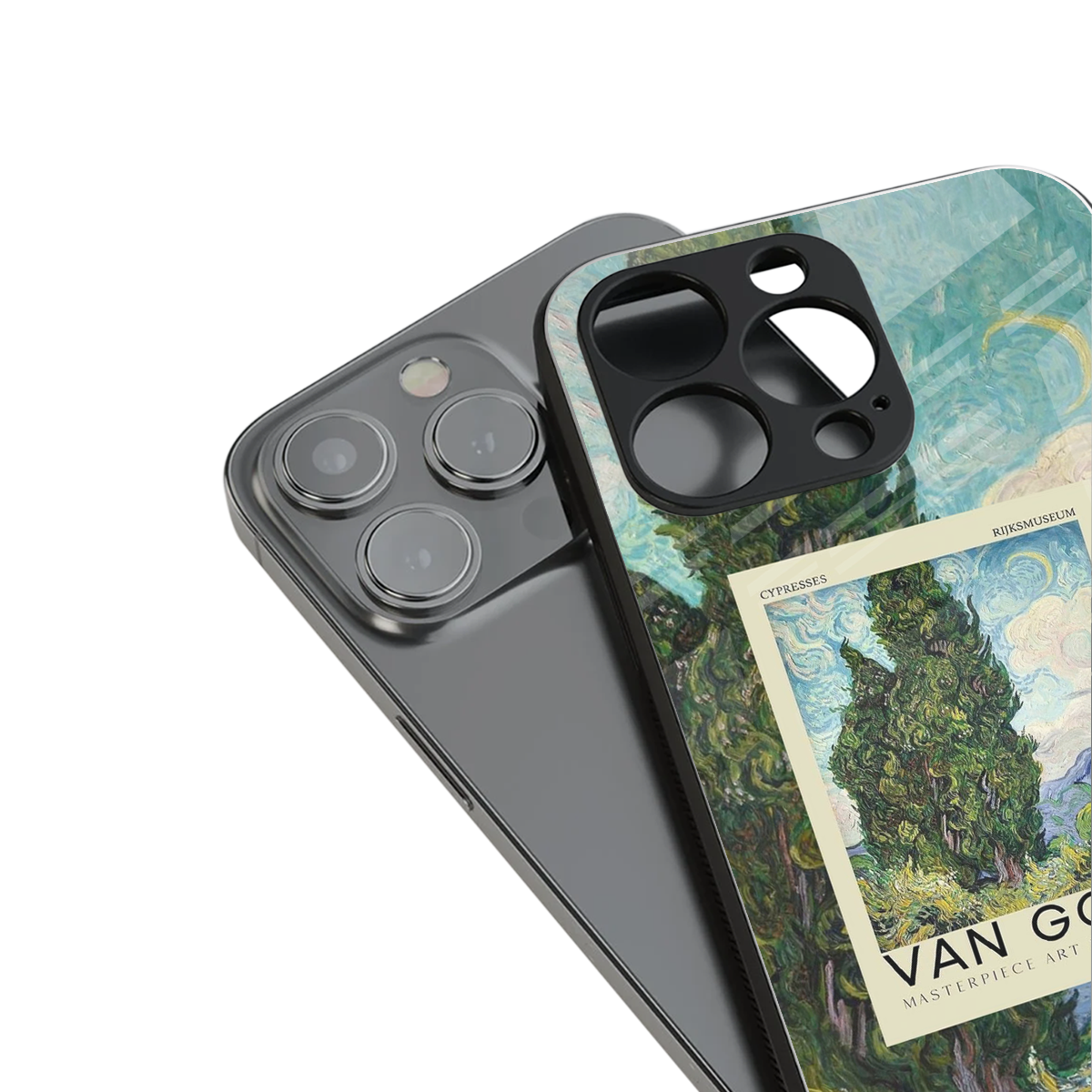 Cypresses Phone Case for Iphone 16 | Glass Case