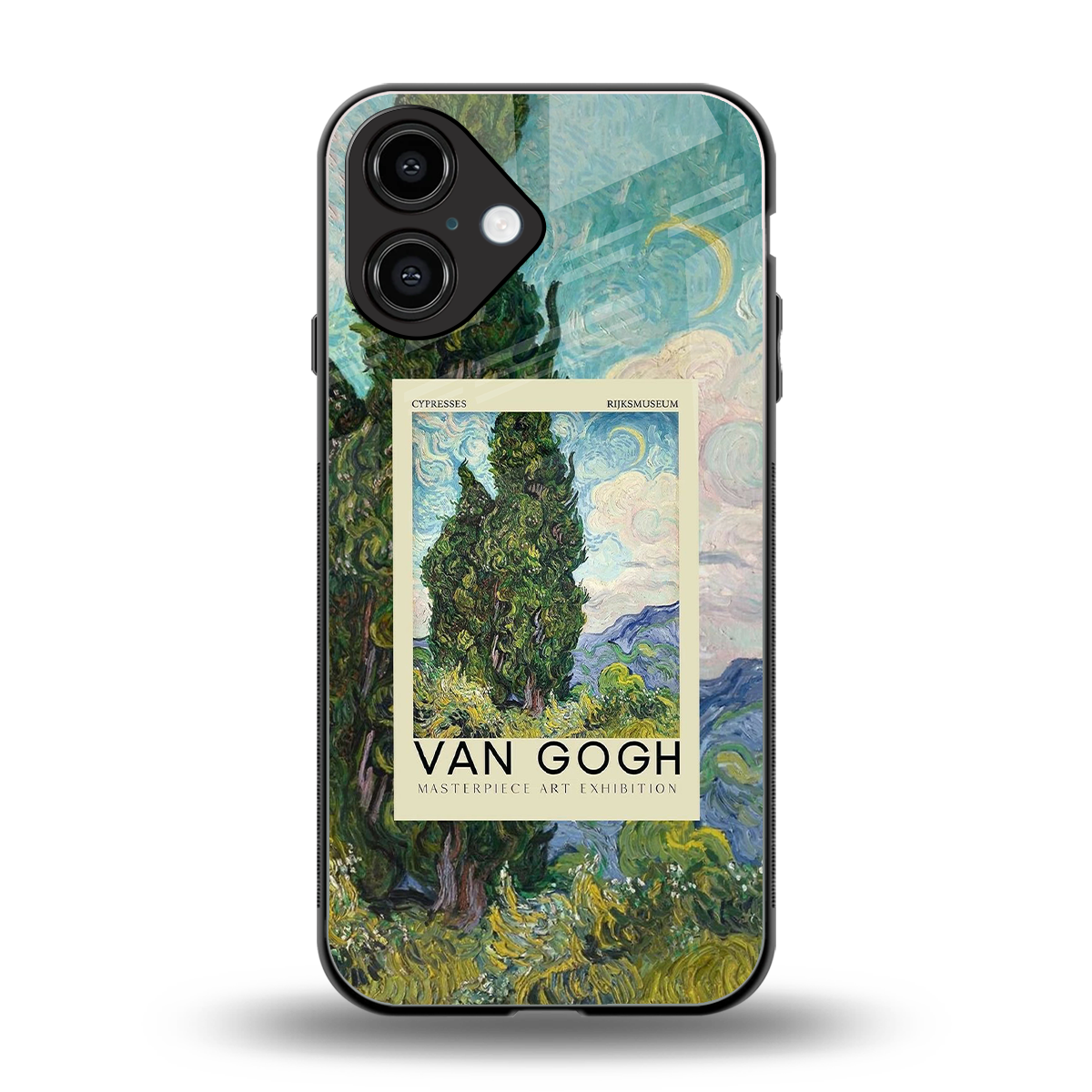 Cypresses Phone Case for Iphone 16 | Glass Case