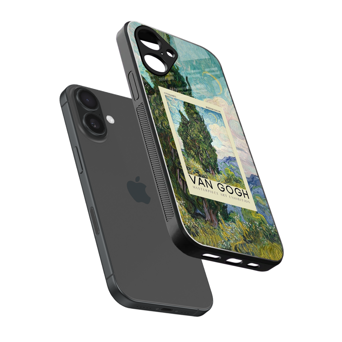 Cypresses Phone Case for Iphone 16 | Glass Case