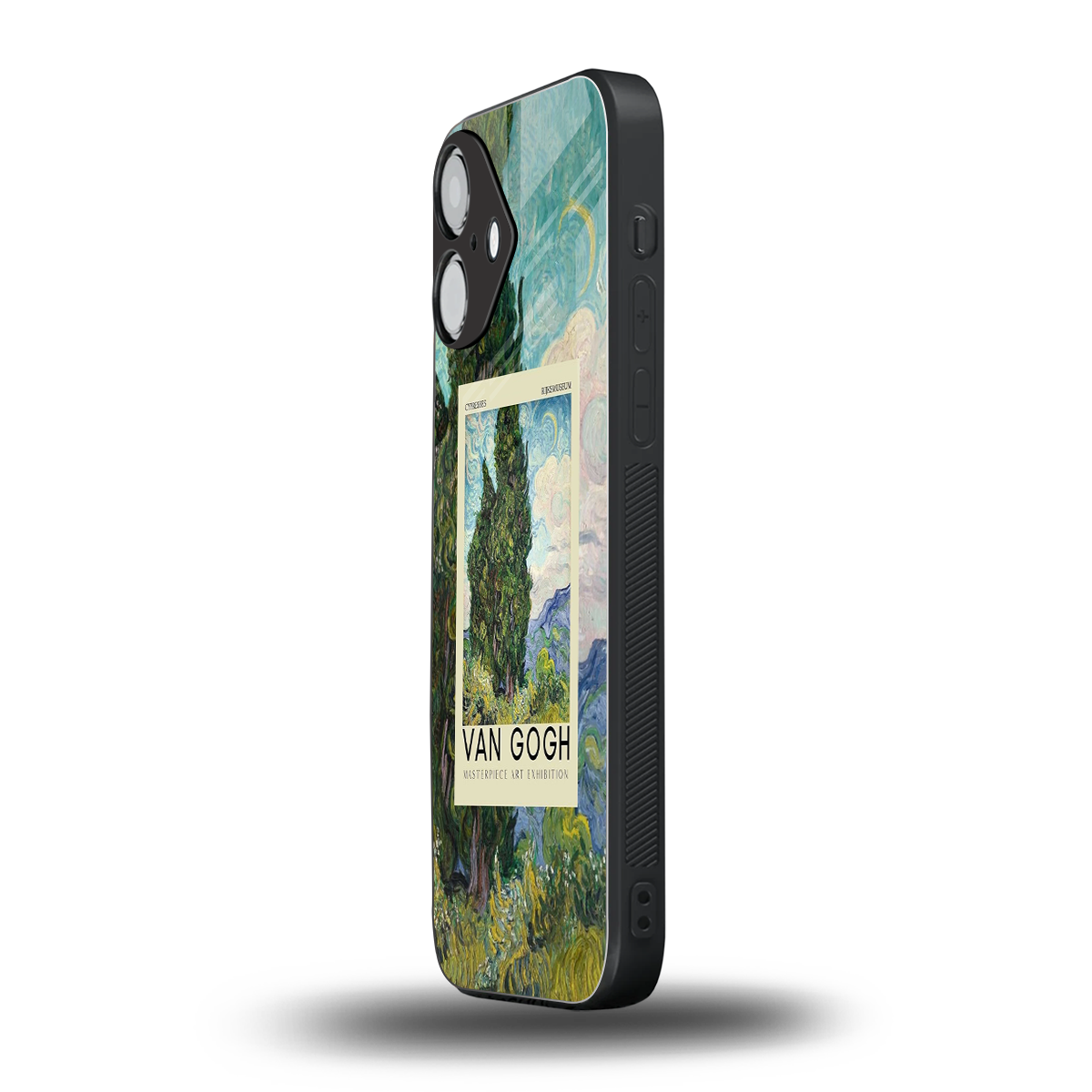 Cypresses Phone Case for Iphone 16 | Glass Case