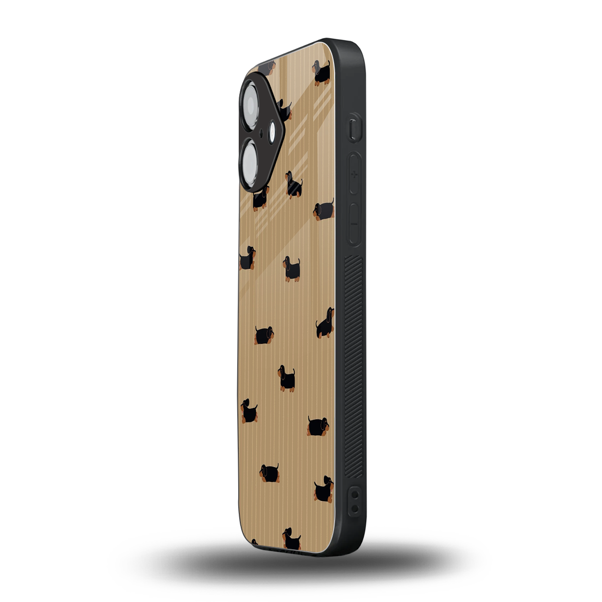 Dachshund Phone Case for Iphone 16 | Glass Case