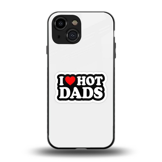 Dad Crush back phone cover | glass case for iphone 13 mini