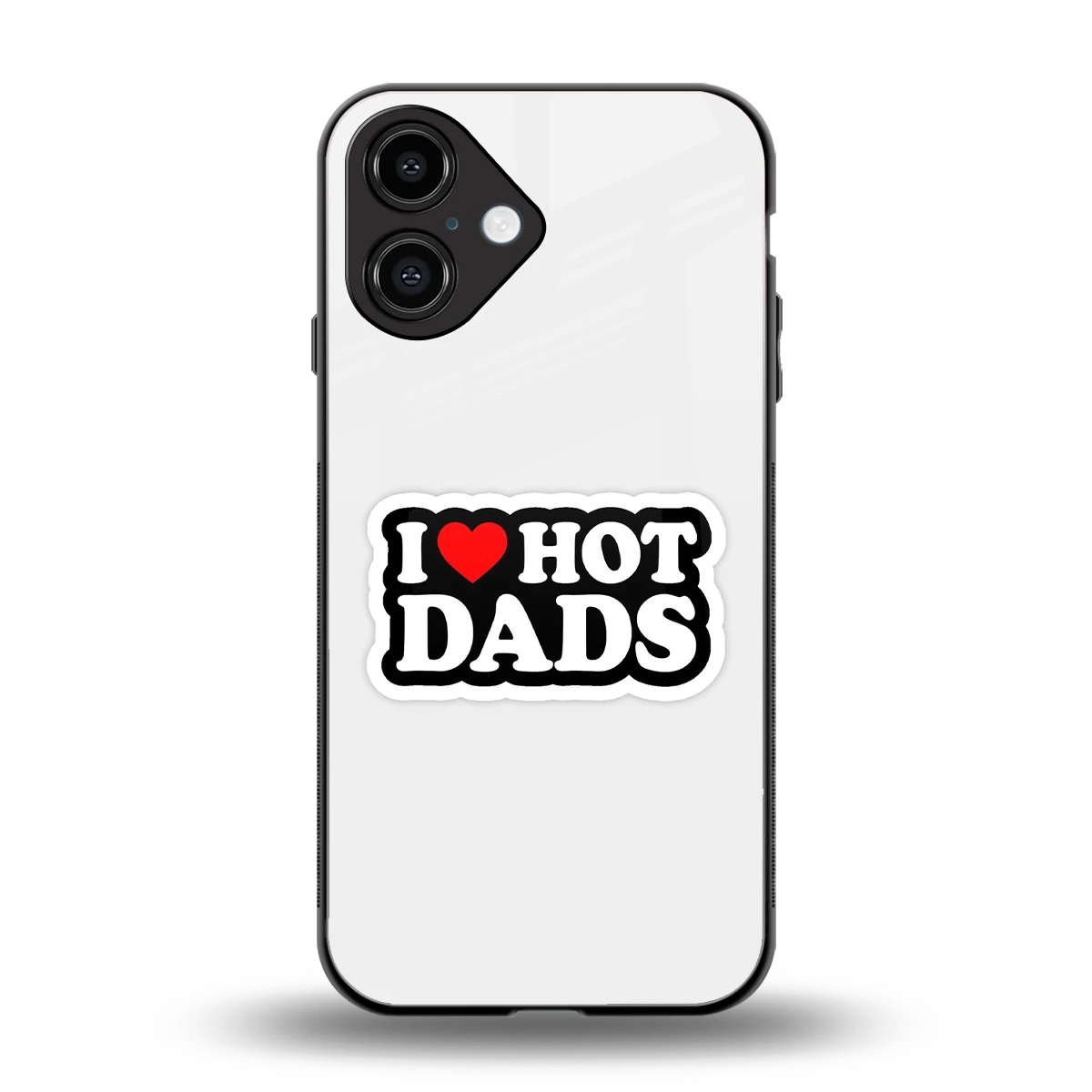Dad Crush back phone cover | glass case for iphone 16