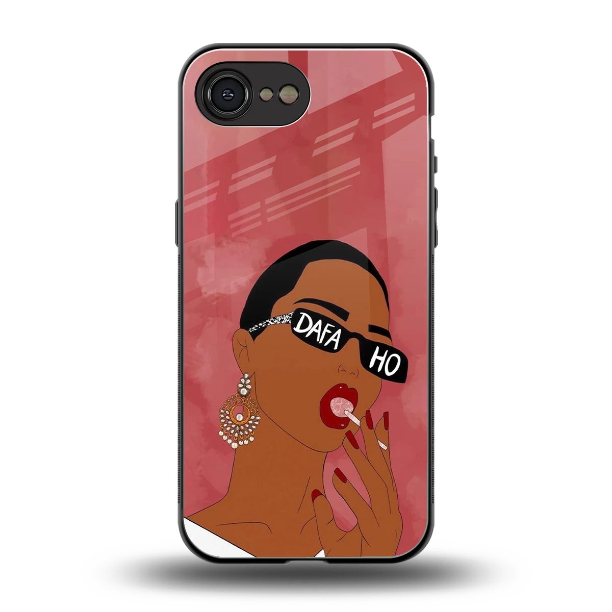 Dafa Ho back phone cover | glass case for iphone 16e