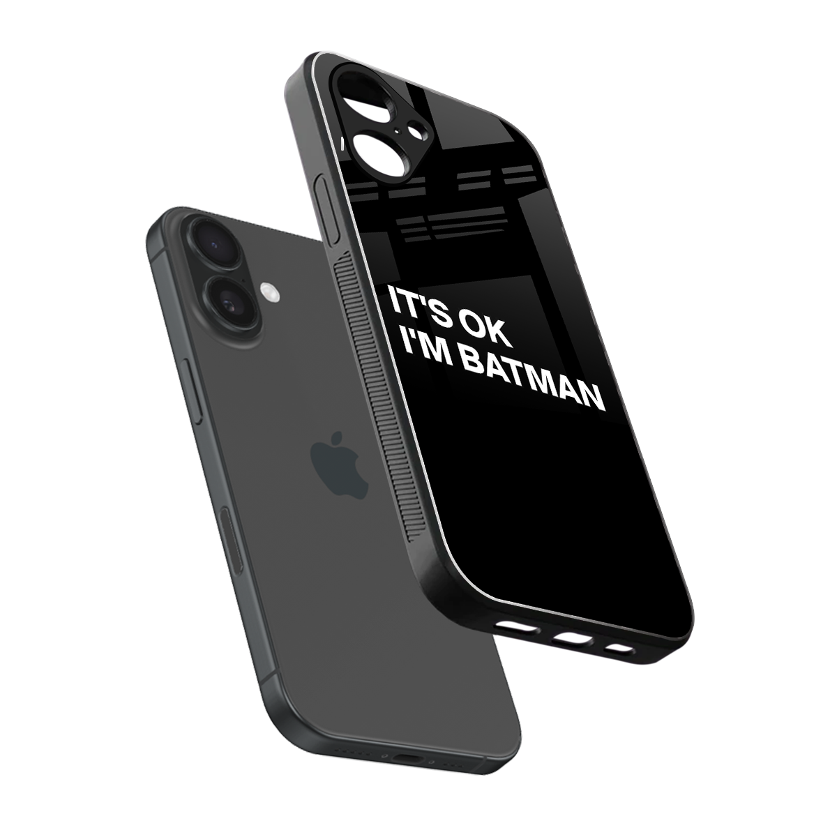 Dark Knight Phone Case for Iphone 16 | Glass Case