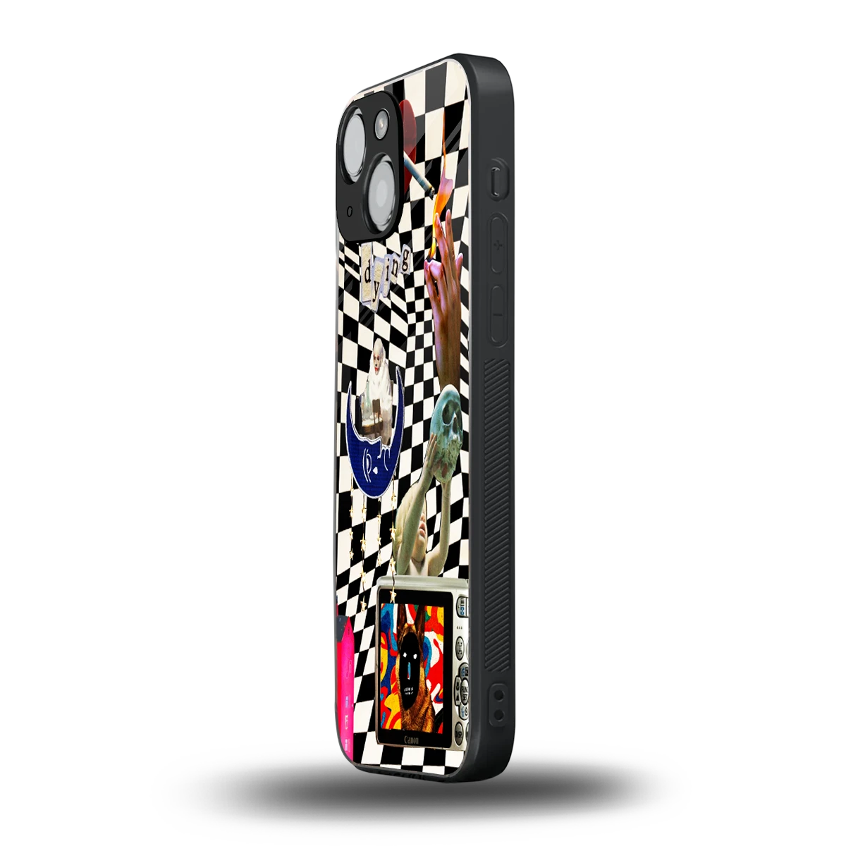Dark Trip iphone 13 mini mobile cover | shockproof glass phone case