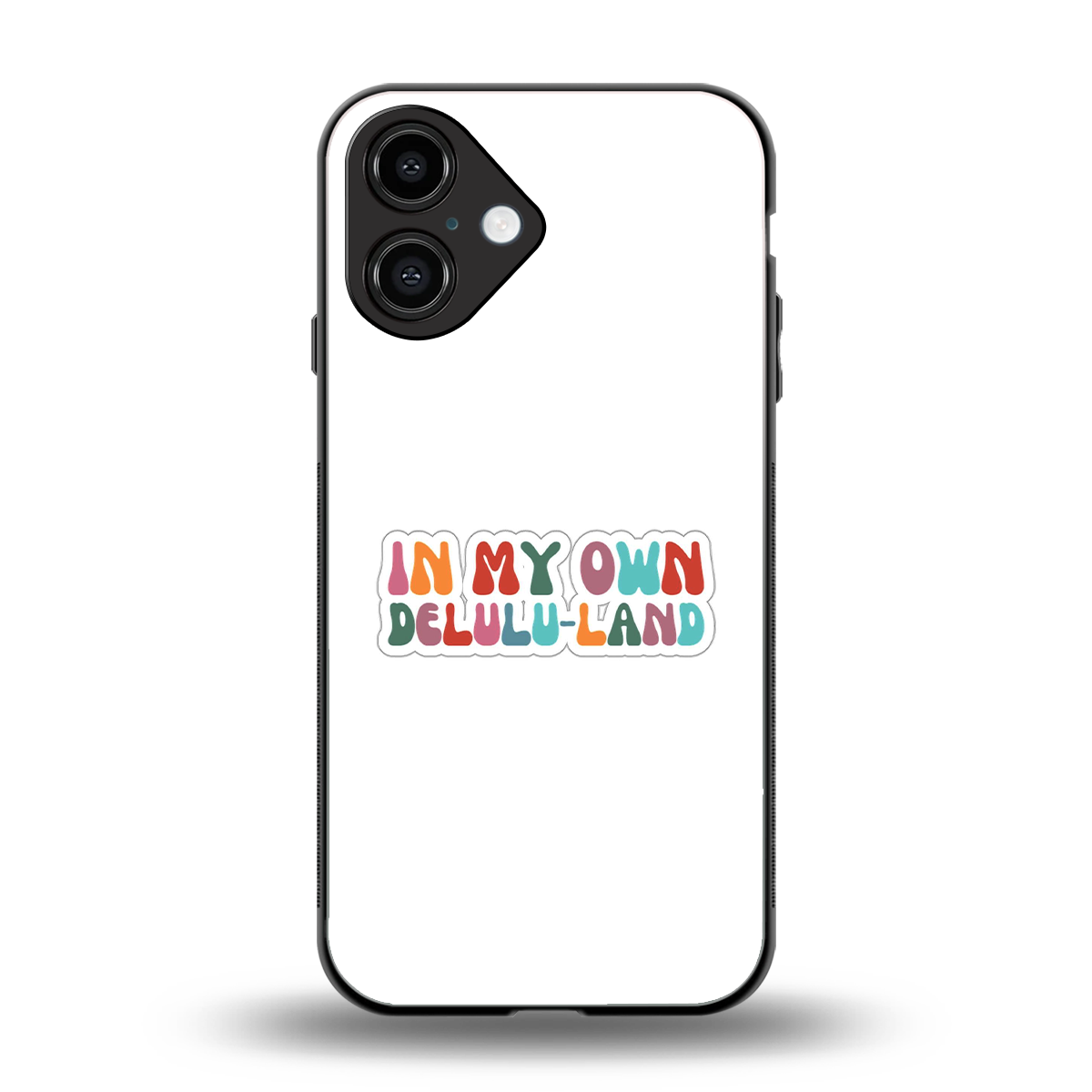 Delulu Land Phone Case for Iphone 16 | Glass Case
