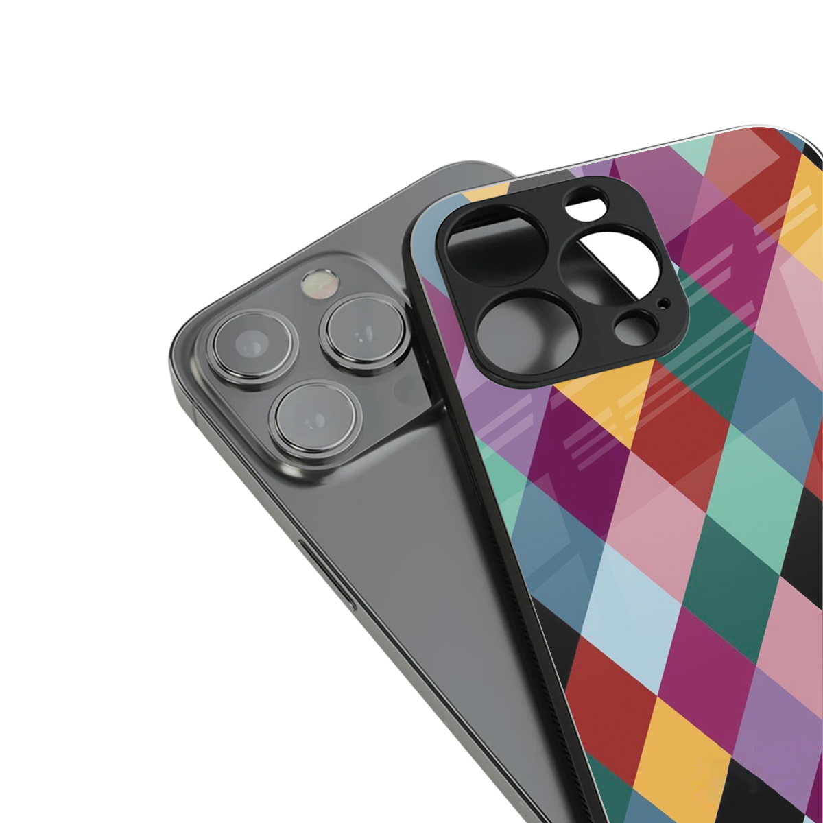 Diamond Palette Phone Case for Iphone 16 | Glass Case