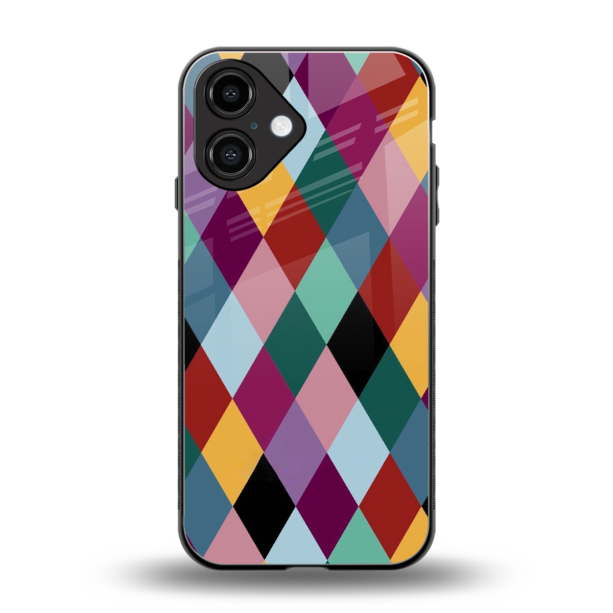 Diamond Palette Phone Case for Iphone 16 | Glass Case