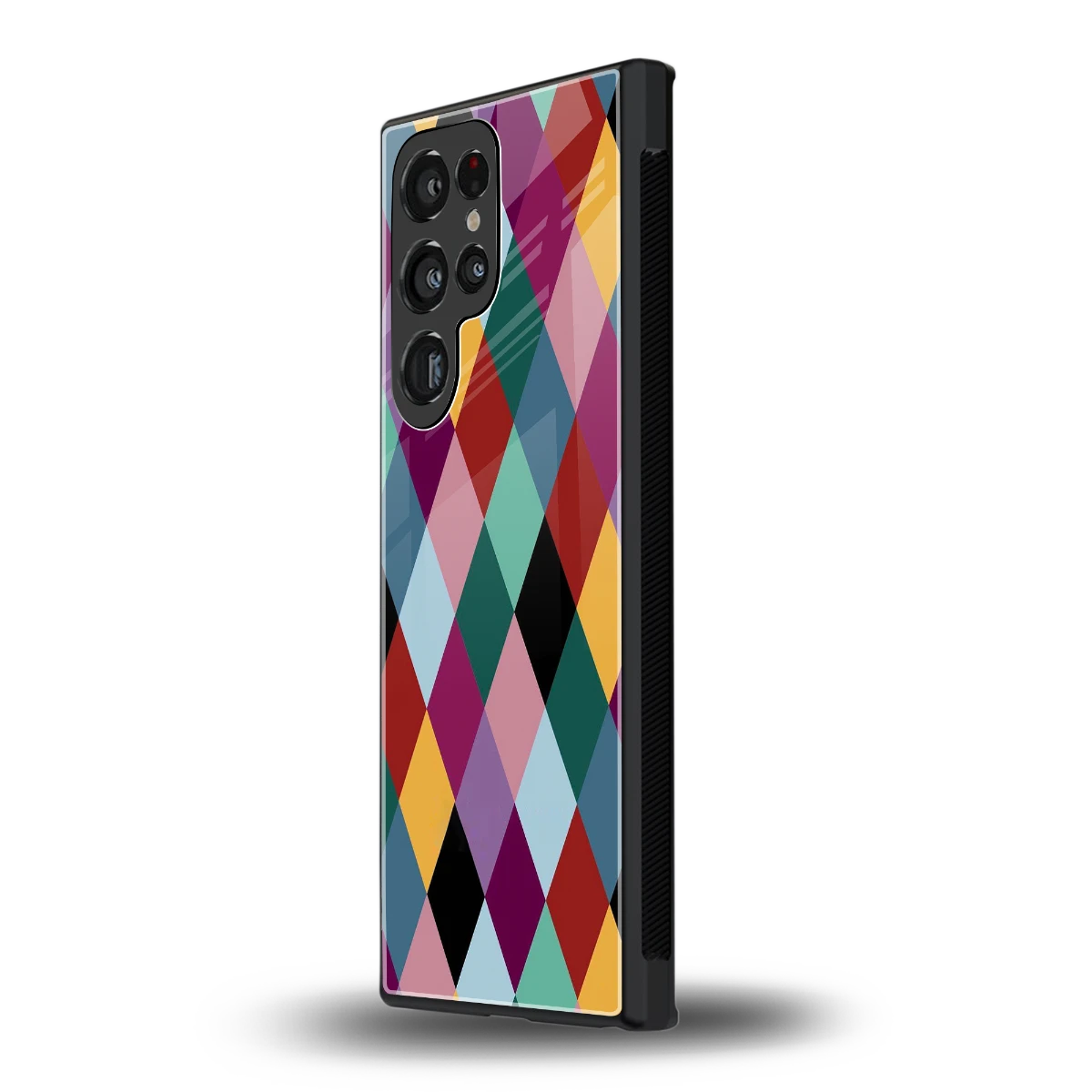 Diamond Palette samsung galaxy s24 ultra mobile cover | shockproof glass phone case
