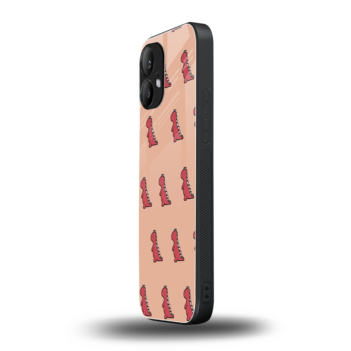 Dino Red nothing phone 2 mobile cover | shockproof glass phone case