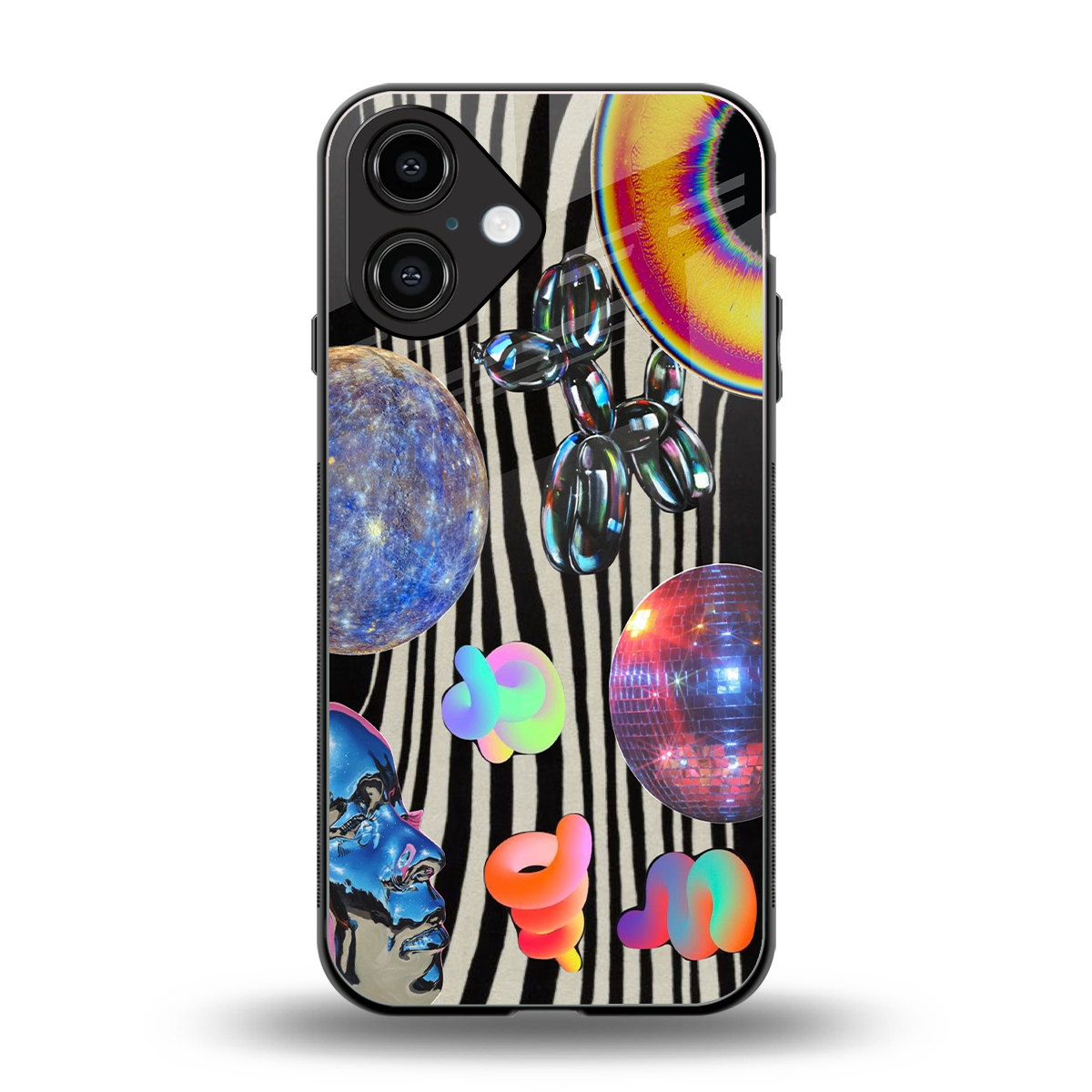 Disco Dream Phone Case for Iphone 16 | Glass Case