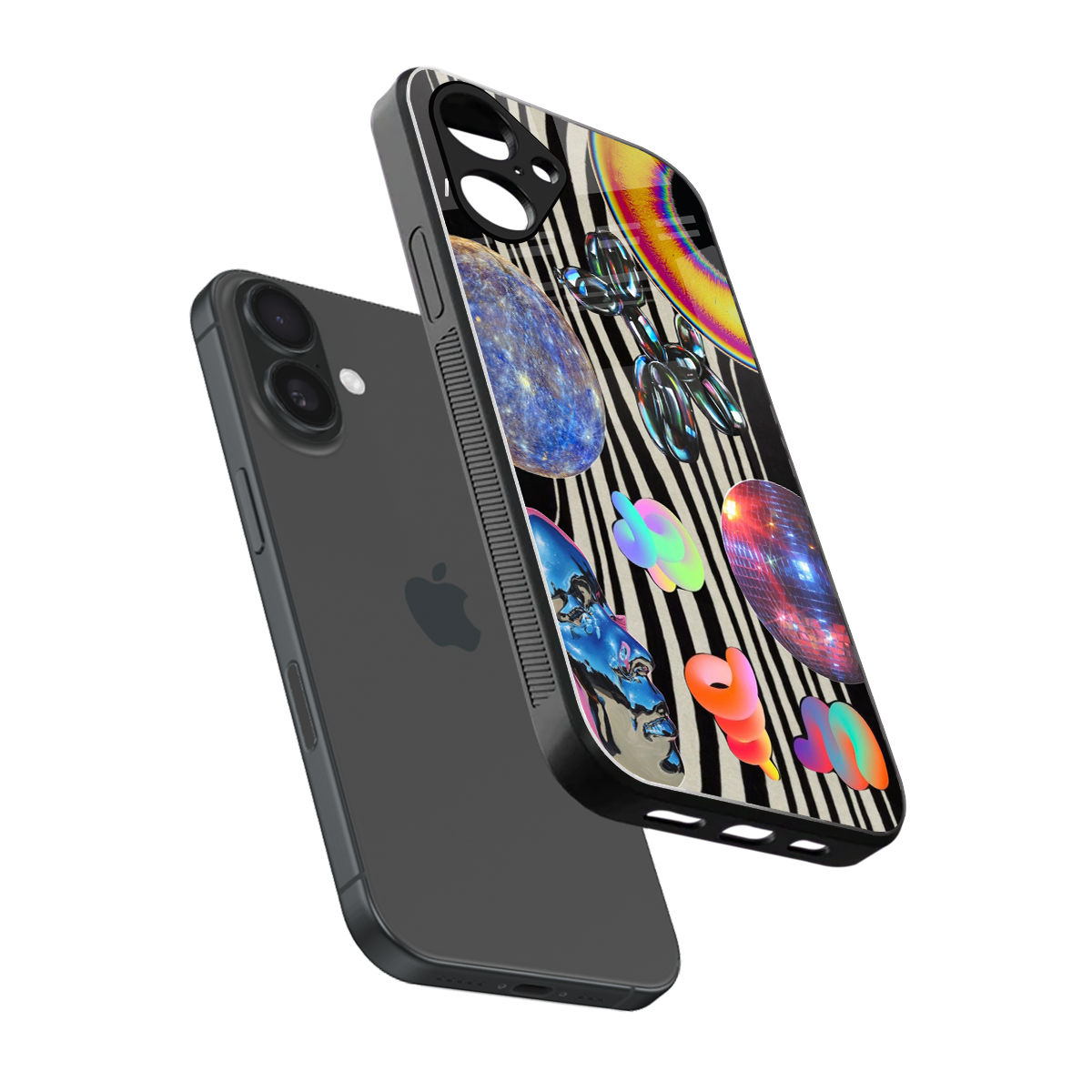 Disco Dream Phone Case for Iphone 16 | Glass Case