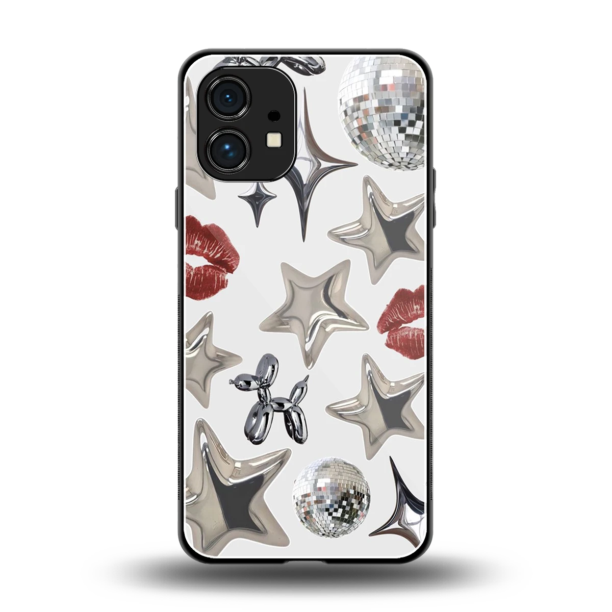 Disco Dreams back phone cover | glass case for nothing phone 1